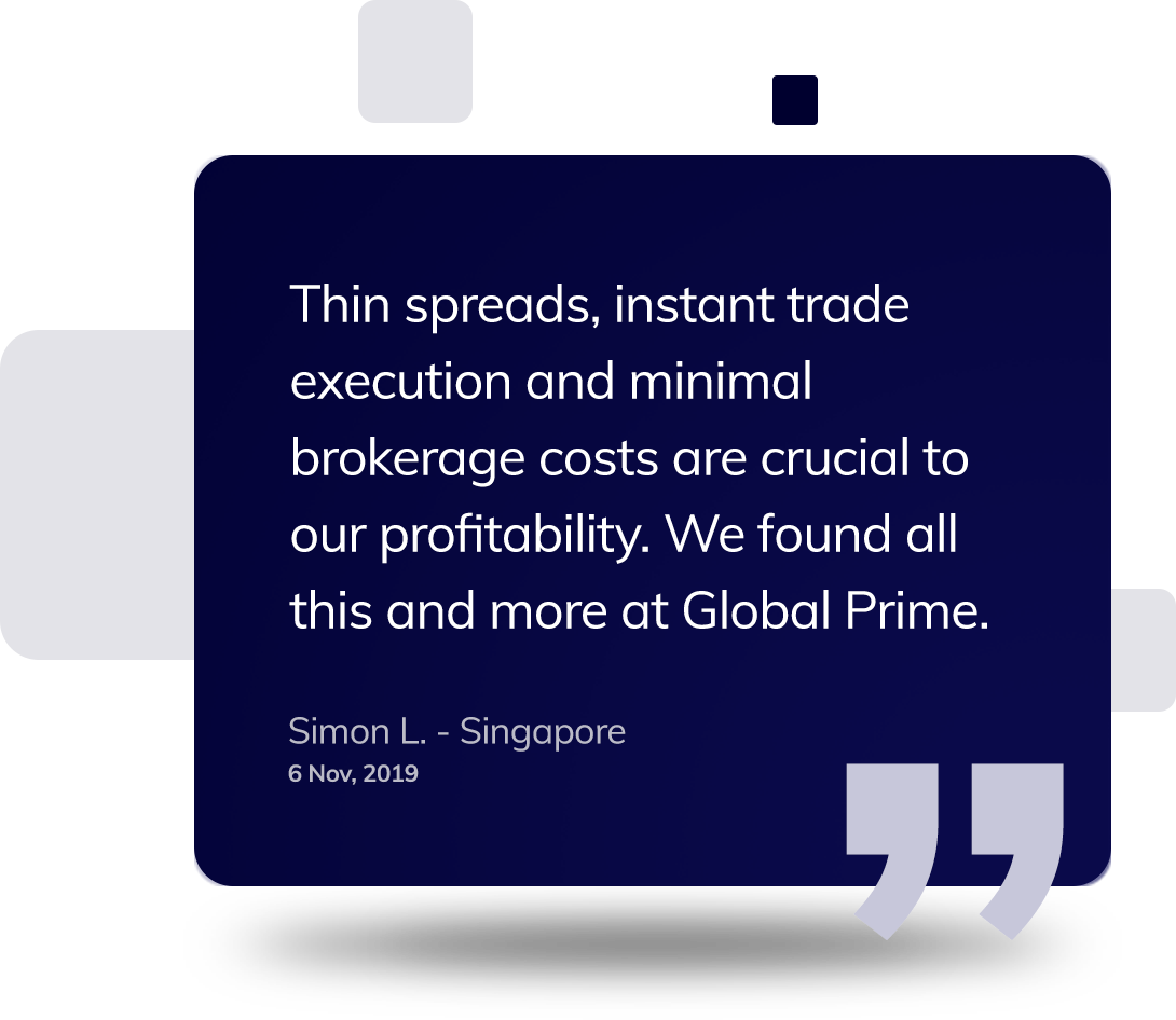 Global Prime Pricing Testimonial